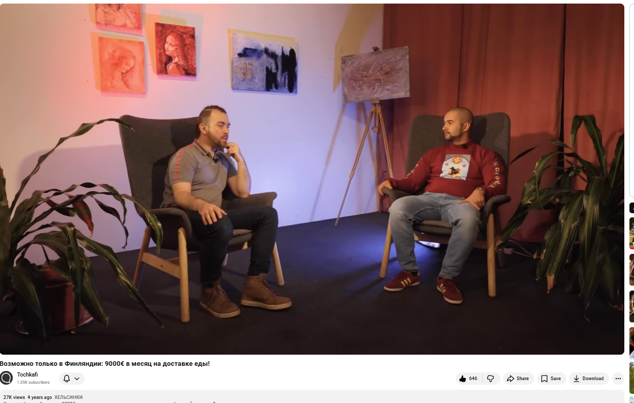 Russian documentary interview with Timur Fearless
